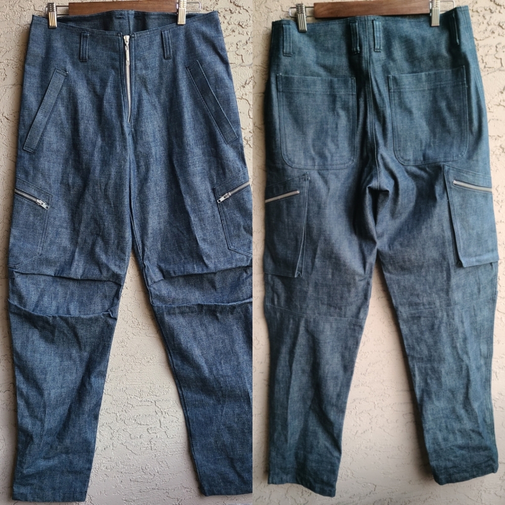 FOTUS Spuren Men's Moto Jeans